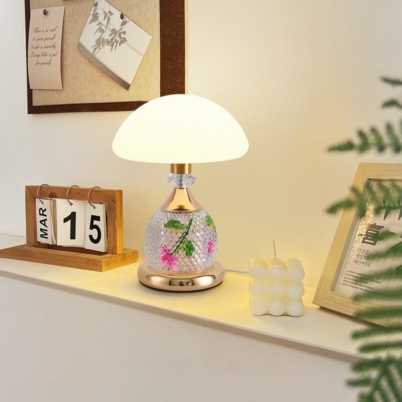 GlowMuse Luxury Mushroom Table Lamp - Demuva