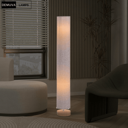 120Cm Living Bed Room Tall Floor Lamp Soft Warm Lighting - Demuva