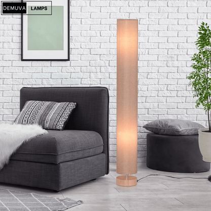 120Cm Living Bed Room Tall Floor Lamp Soft Warm Lighting - Demuva