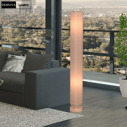 120Cm Living Bed Room Tall Floor Lamp Soft Warm Lighting - Demuva