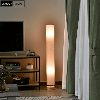 120Cm Living Bed Room Tall Floor Lamp Soft Warm Lighting - Demuva