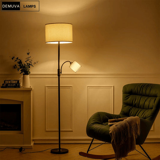 2 Light Floor Lamp - Demuva