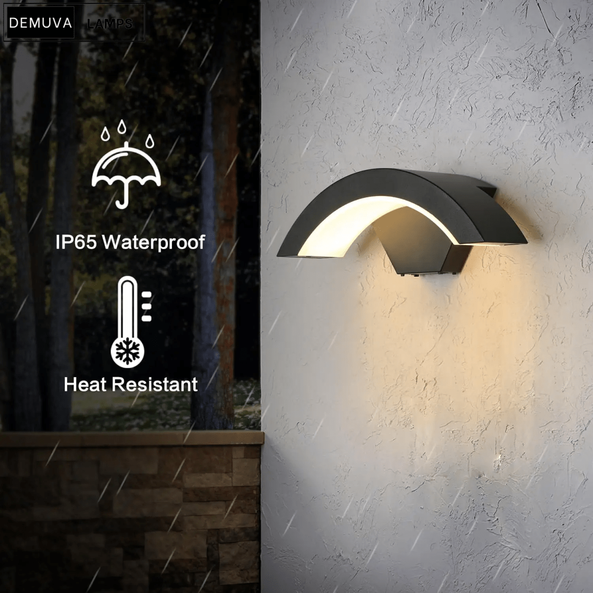 24W Waterproof LED Wall Sconces - Demuva