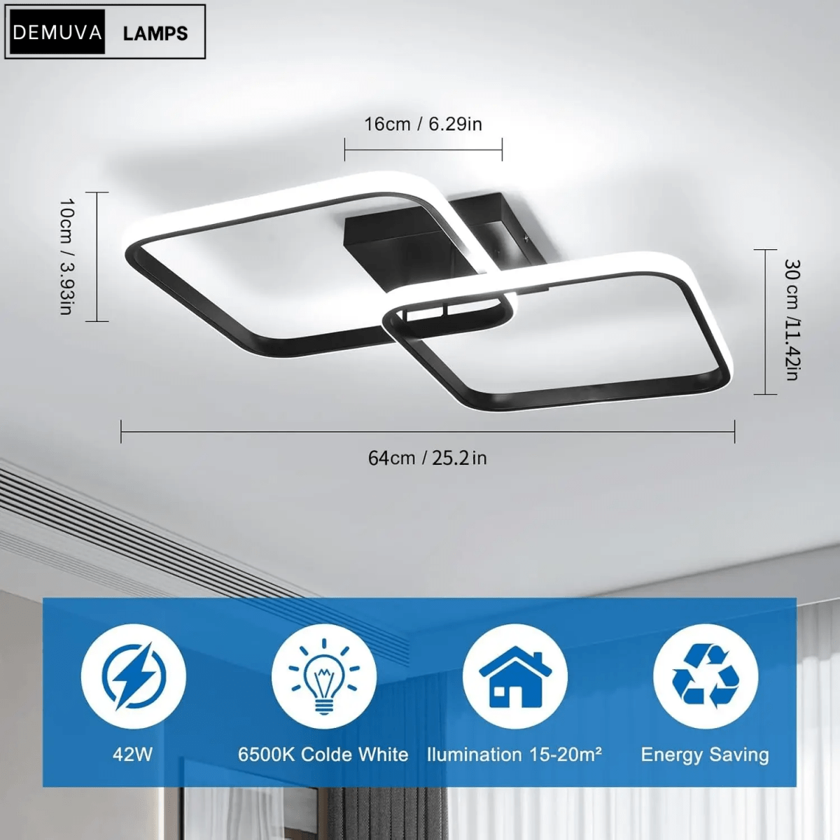 42W LED Ceiling Light - Demuva