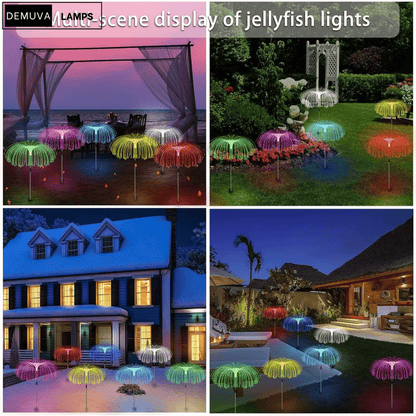 5 Pack Solar Jellyfish LED Lights - Demuva