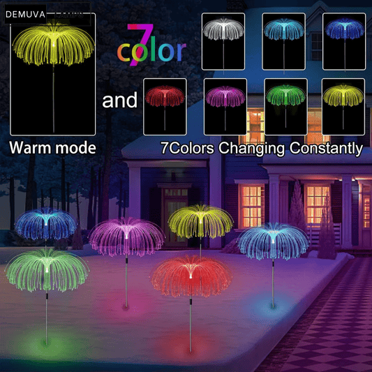 5 Pack Solar Jellyfish LED Lights - Demuva