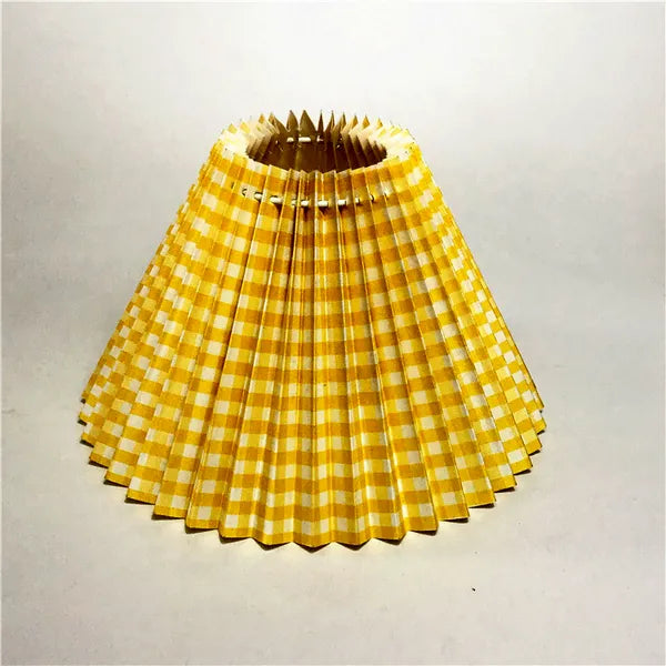 Fabric Pleated Lampshade