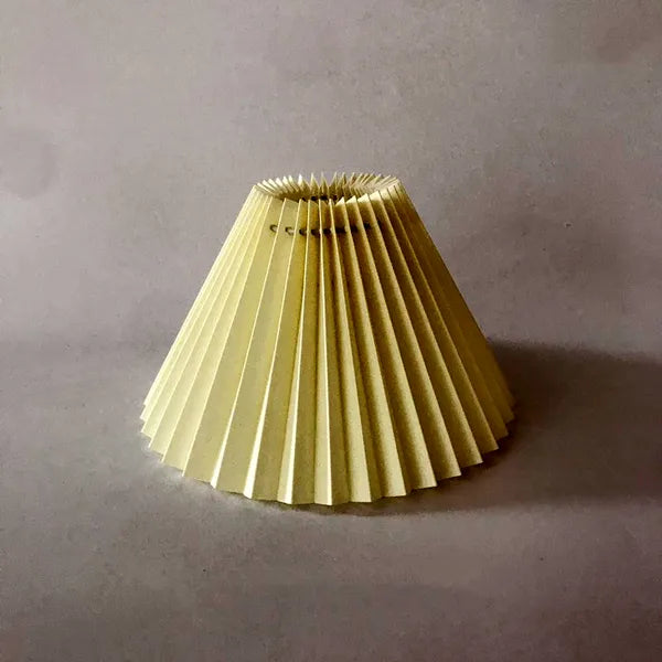 Fabric Pleated Lampshade