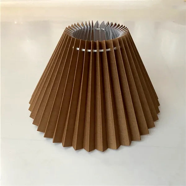 Fabric Pleated Lampshade