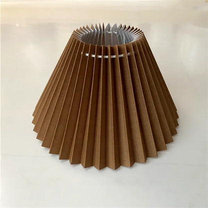 Fabric Pleated Lampshade