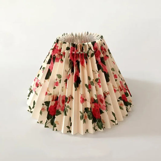 Fabric Pleated Lampshade