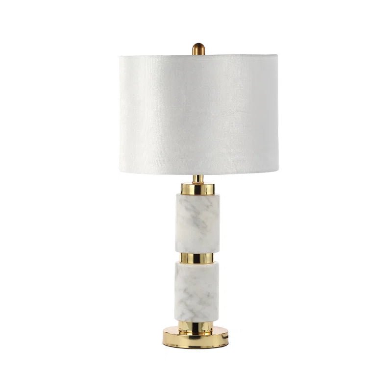 Ceramic Base Table Lamp: Ideal Lighting Solution for Bedrooms and Living Rooms - Demuva
