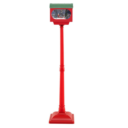 Christmas Sound - Activated 150 Cm Street Light with Colourful Lights - Demuva