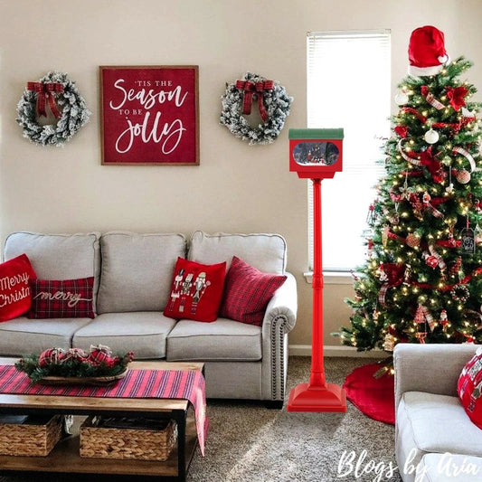 Christmas Sound - Activated 150 Cm Street Light with Colourful Lights - Demuva