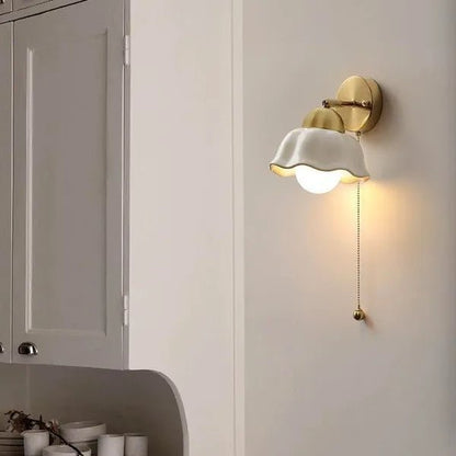 Clayloft Nordic Ceramic Wall Lamp - Demuva