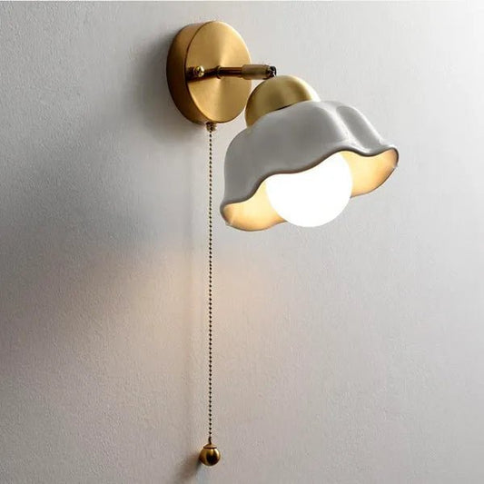 Clayloft Nordic Ceramic Wall Lamp - Demuva