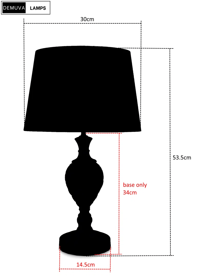 Colten Chrome Crystal Table Lamp - Demuva
