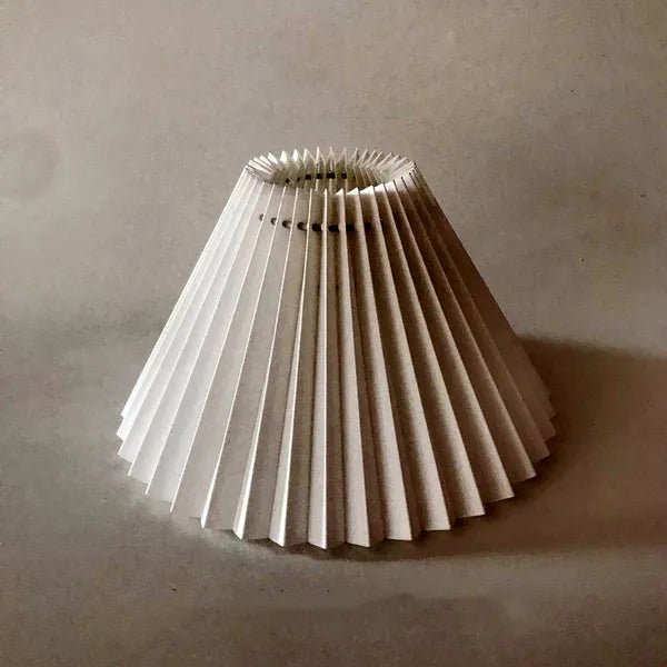 Fabric Pleated Lampshade - Demuva