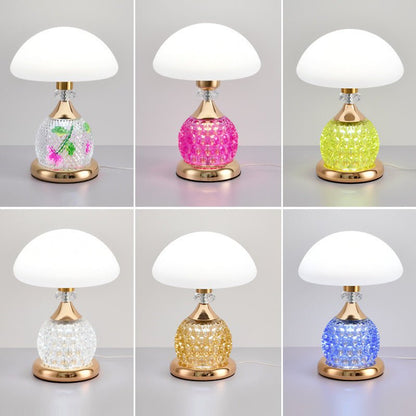 GlowMuse Luxury Mushroom Table Lamp - Demuva