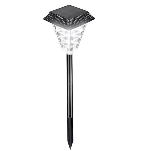 GlowTrek Solar Garden Light – Multi - Colour LED with Light Sensor & IP65 Waterproofing - Demuva