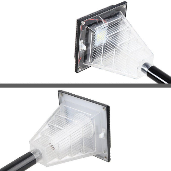 GlowTrek Solar Garden Light – Multi - Colour LED with Light Sensor & IP65 Waterproofing - Demuva