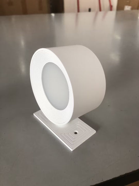 HaloFix Touch Wall Sconce – Magnetic, Dimmable LED with Adhesive or Screw Mount - Demuva