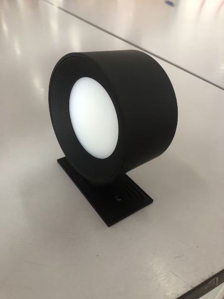 HaloFix Touch Wall Sconce – Magnetic, Dimmable LED with Adhesive or Screw Mount - Demuva