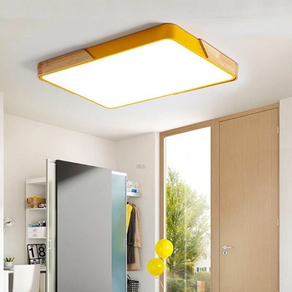 HaloHue Colourful Round Modern LED Ceiling Light - Demuva
