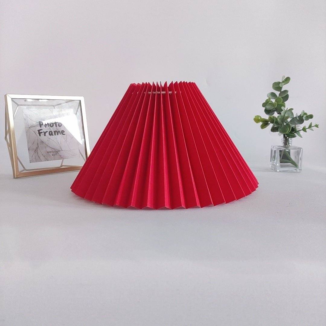 Handmade Cloth Pleated Lampshade - Demuva