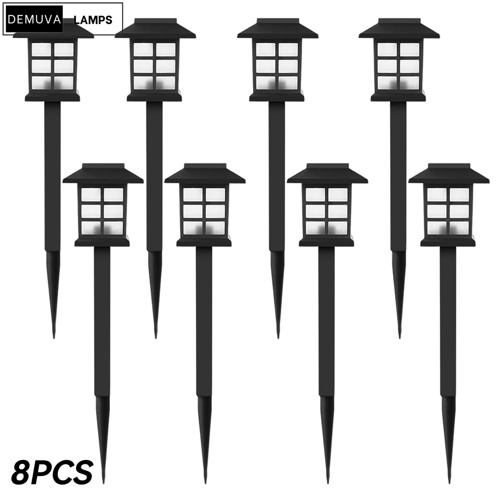 Illuminate your garden with this 8 Pack of Waterproof LED Solar Lights! Perfect for pathways and adding a decorative touch to your outdoor space! 🌟🌿✨ GardenGlow SolarLights - Demuva