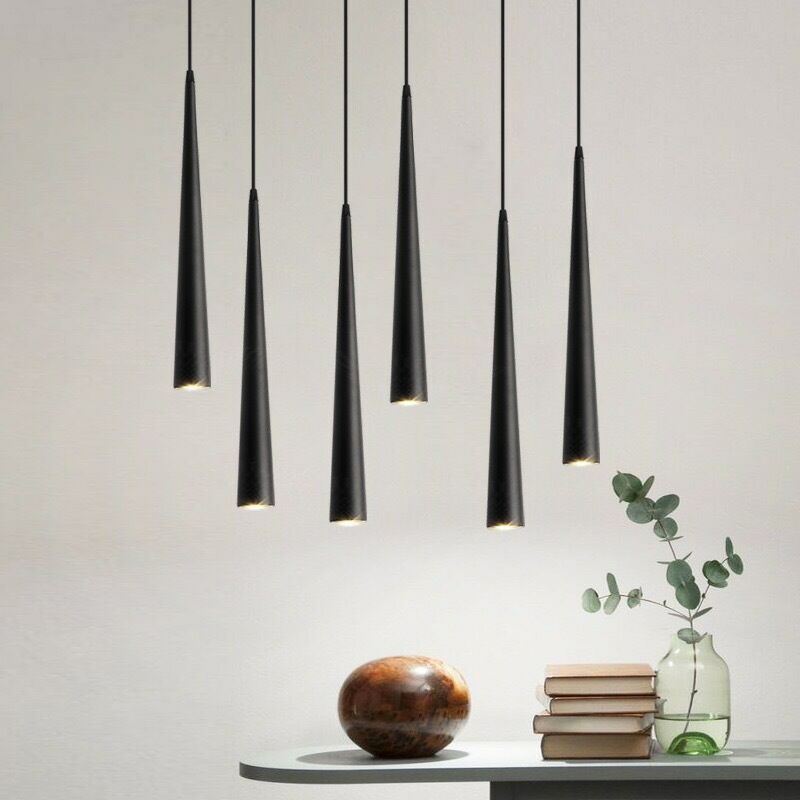 LineaBeam LED Cone Pendant Light – Modern Aluminium Downlight for Dining Spaces - Demuva