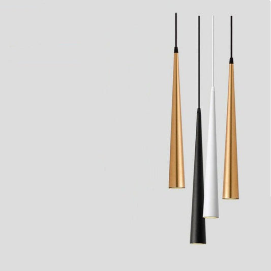 LineaBeam LED Cone Pendant Light – Modern Aluminium Downlight for Dining Spaces - Demuva