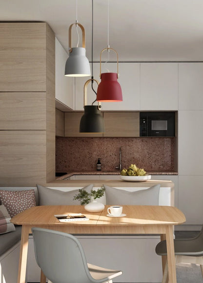 LoftHalo Nordic Pendant Light – Ceiling Lamp for Kitchens, Dining Rooms - Demuva