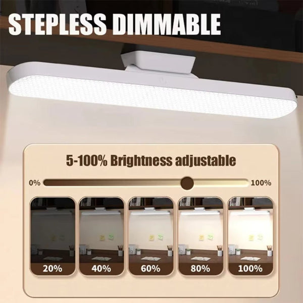 LumaBeam Magnetic Reading Light – Wireless Touch Lamp for Bunk Beds, Cabinets & Makeup Mirrors - Demuva