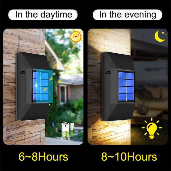 LumaRise Solar Up & Down Wall Light - Demuva