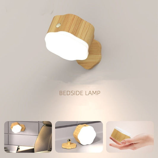 LumoDot Touch Wall Lamp – Rotatable Magnetic Mini Night Light - Demuva