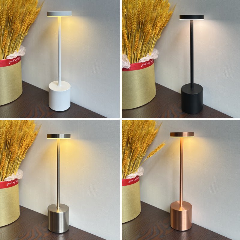 LumoTouch LED Rechargeable Table Lamp – Touch - Controlled Ambient Light - Demuva