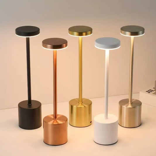 LumoTouch LED Rechargeable Table Lamp – Touch - Controlled Ambient Light - Demuva