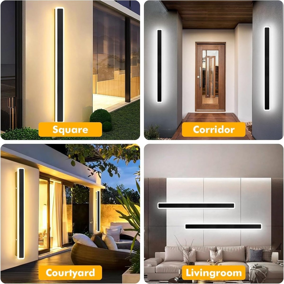 Minimalist LED Outdoor Wall Light - Demuva