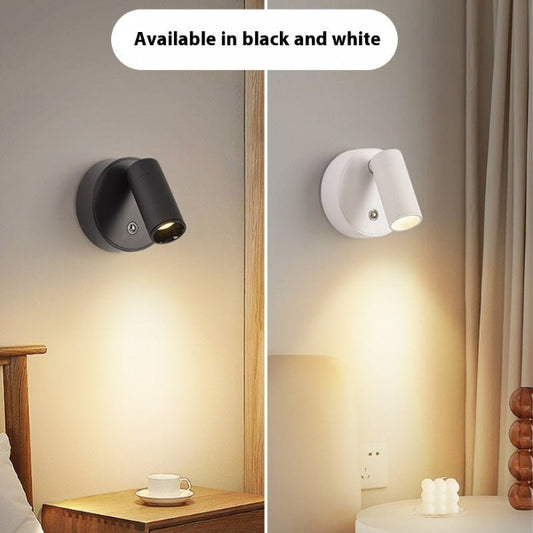 NoctaLite Wireless Wall Lamp – Rechargeable, Dimmable & Punch - Free - Demuva