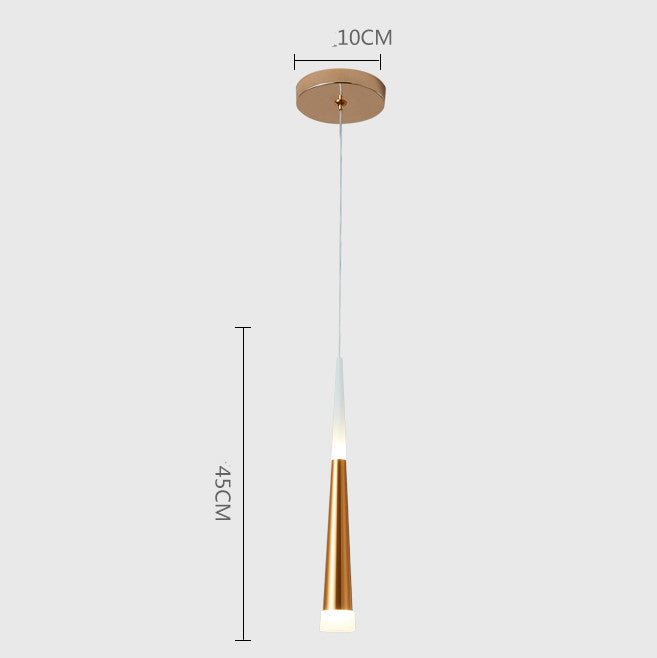 Nordova Single Pendant LED Chandelier – Modern Nordic Dining Light in Black - Demuva