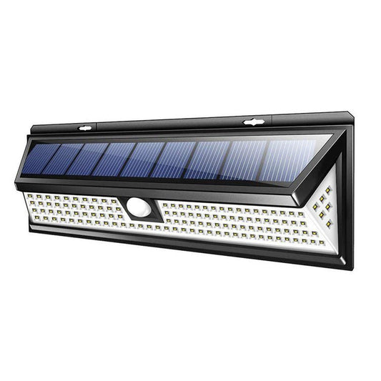SentriGlow 118 LED Solar Motion Sensor Light – Outdoor Security with PIR Detection - Demuva