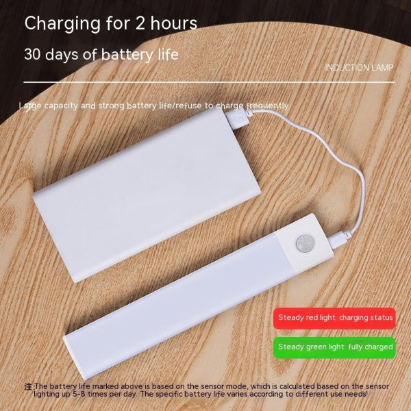 Smart Sensor Cabinet Light – Wireless, Magnetic & Rechargeable Strip Lamp - Demuva