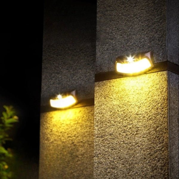 Solarge Retro Garden Wall Light – Smiling Face Solar Lamp for Courtyards & Villas - Demuva
