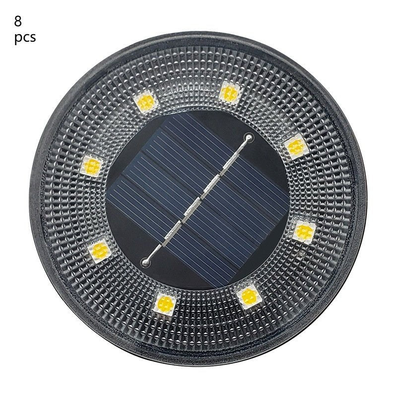 Solura Solar Ground Light – IP68 Waterproof LED Lawn Lamp with Light Sensor - Demuva