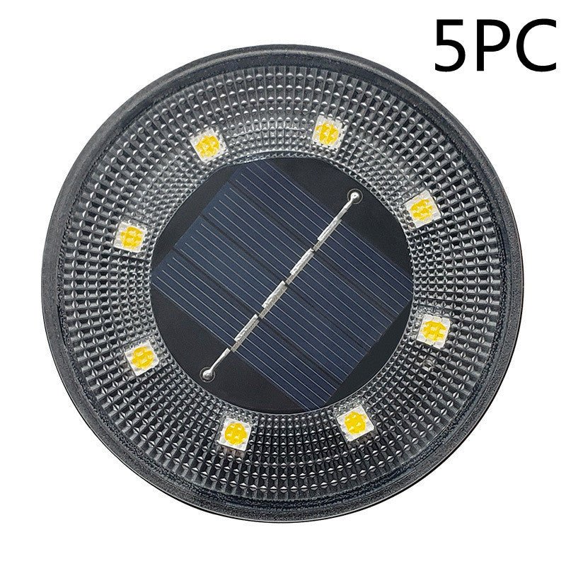 Solura Solar Ground Light – IP68 Waterproof LED Lawn Lamp with Light Sensor - Demuva
