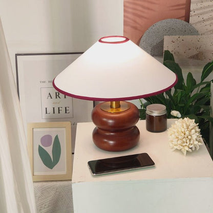 StillWood Wabi - Sabi Table Lamp – Handcrafted Solid Wood Light - Demuva