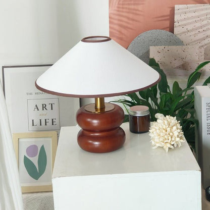 StillWood Wabi - Sabi Table Lamp – Handcrafted Solid Wood Light - Demuva