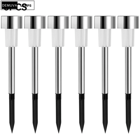 Stylish Solar Stainless Steel Tube Lights - Demuva