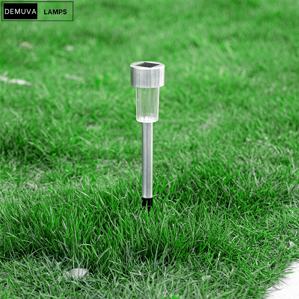 Stylish Solar Stainless Steel Tube Lights - Demuva
